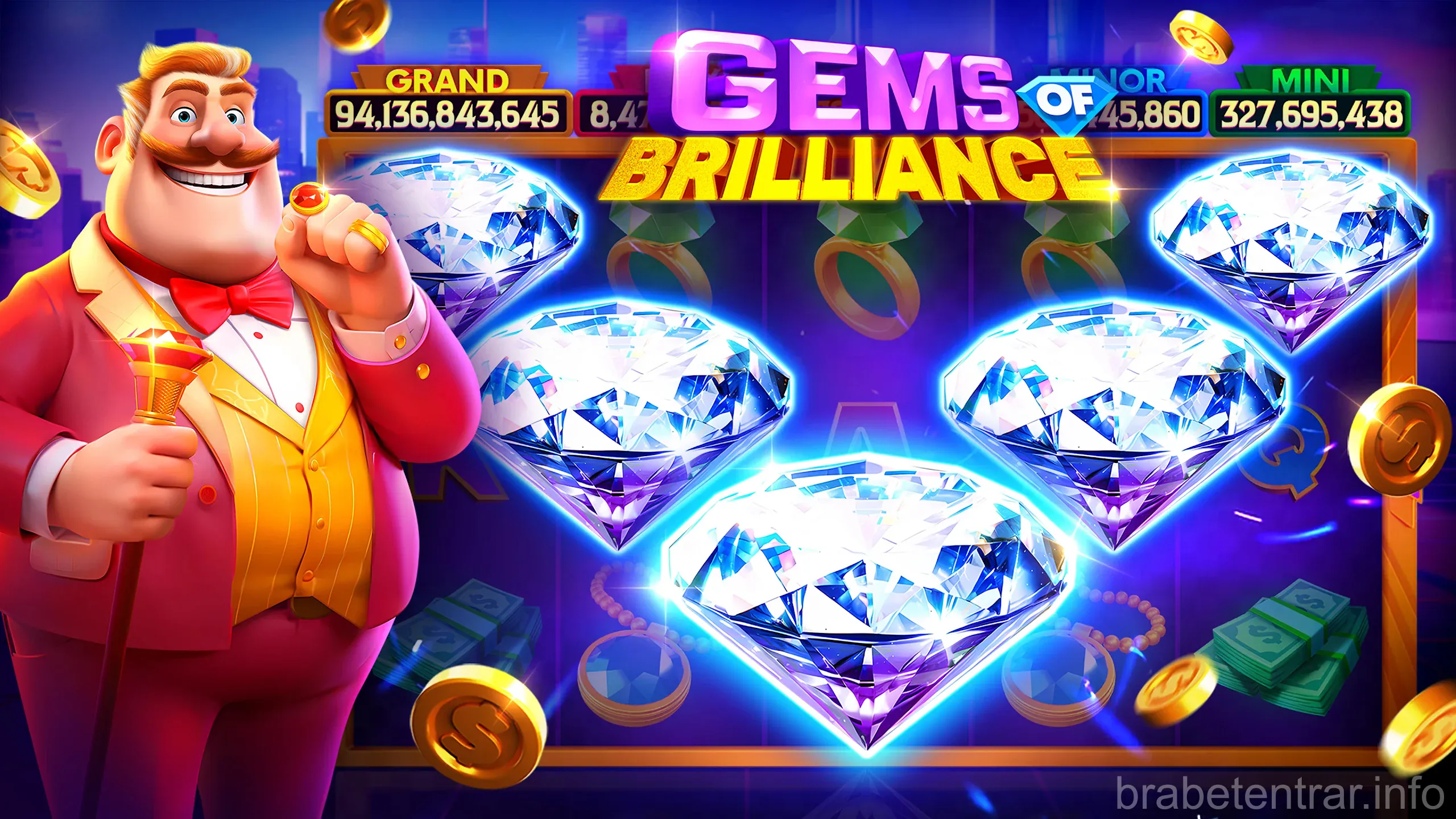 Tela inicial do brabet