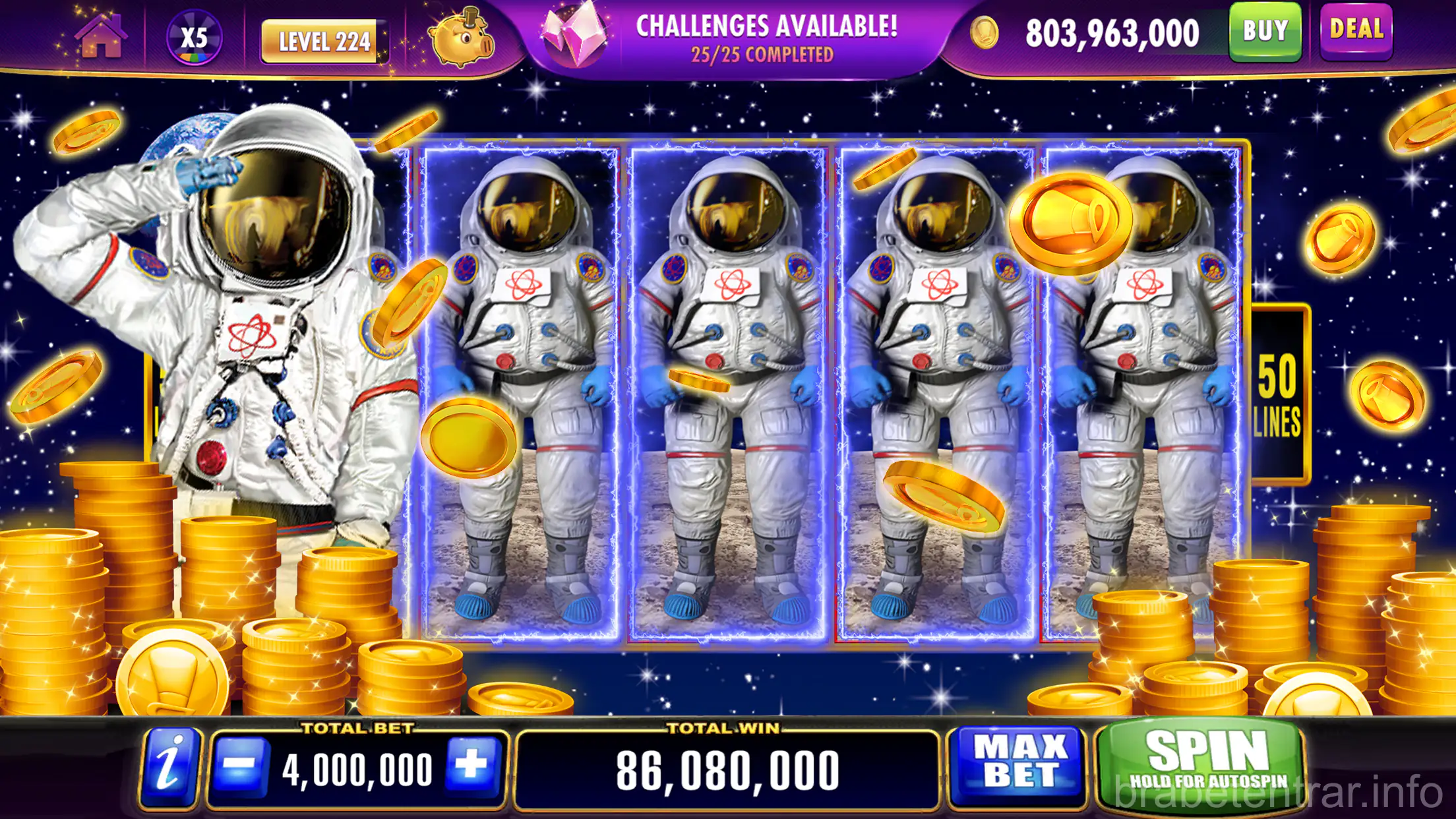 Seção de promoções do brabet